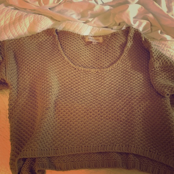 Philosophy cropped off the shoulder - Picture 1 of 1